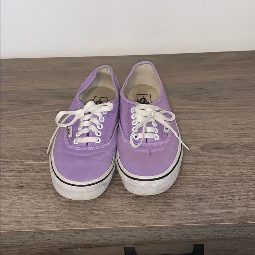 Purple Lowtop Vans